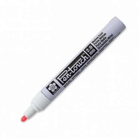 Marker cu vopsea Sakura Pen Touch, M, fluo red