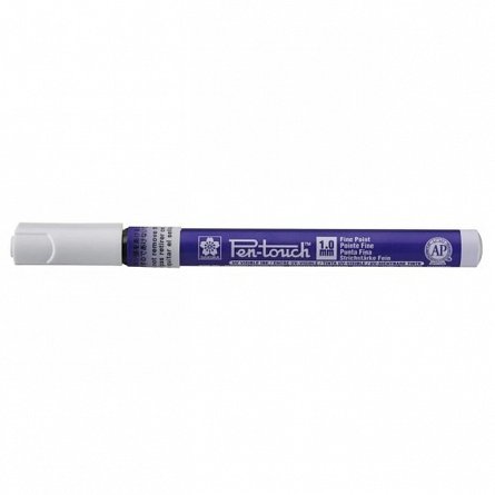 Marker cu vopsea Sakura Pen Touch, F, UV blue