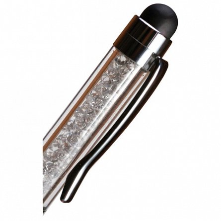 Pix Centrum Crystal Touch Stylus, cu mecanism, 1.0 mm, albastru, diverse culori