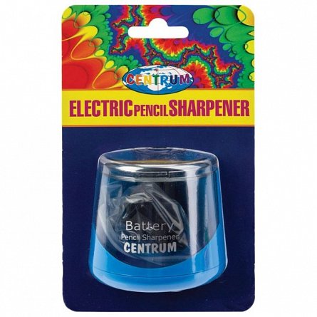 Ascutitoare electrica Centrum, simpla, cu container, 2xAA