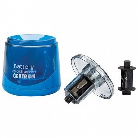 Ascutitoare electrica Centrum, simpla, cu container, 2xAA