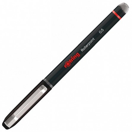 Roller cu cerneala Rotring Tikky, 0.5 mm, negru
