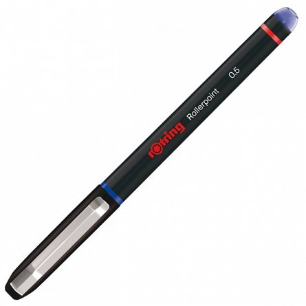 Roller cu cerneala Rotring Tikky, 0.5 mm, albastru