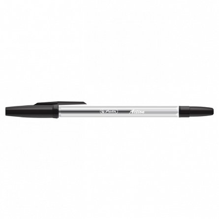 Pix Herlitz Action, 0.7 mm, negru