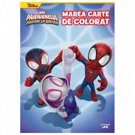 Marvel. Paienjenelul si prietenii lui uimitori. Marea carte de colorat