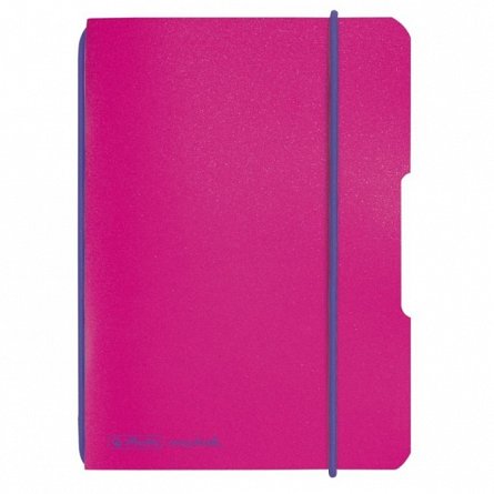 Caiet A6, 40 file, 80 g-mp, dictando, PP, my.book Flex, roz