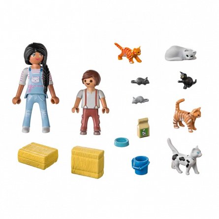Playmobil Country - Familie de pisici