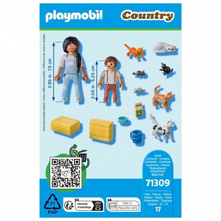 Playmobil Country - Familie de pisici