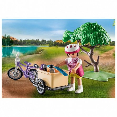 Playmobil Family Fun - Tur in munti cu bicicleta