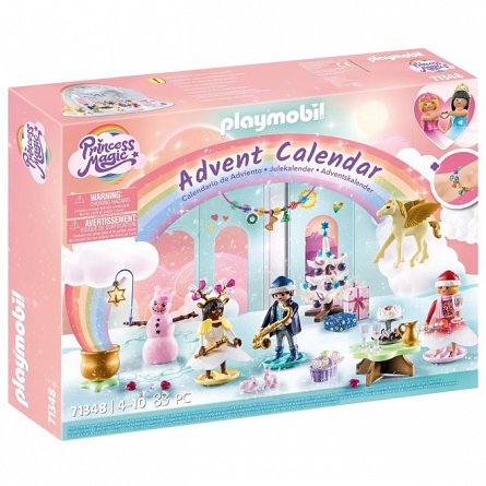 Playmobil Christmas - Calendar Advent Craciun, curcubeul printeselor