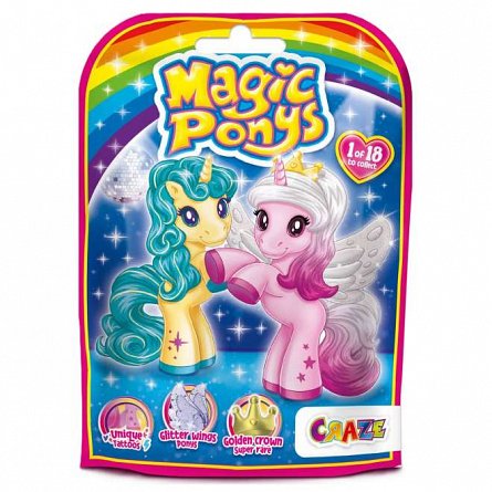 Craze Magic Ponys - Figurina ponei, diverse modele