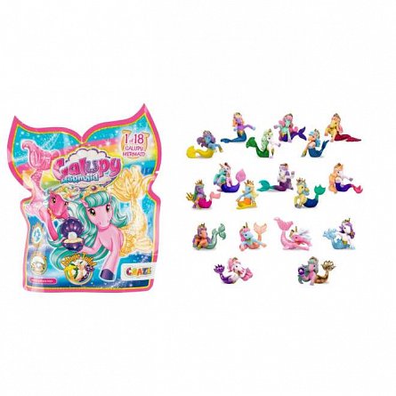 Craze Galupy - Figurina sirena, diverse modele
