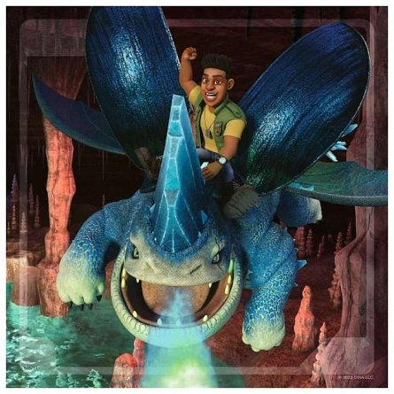 Puzzle Cum sa iti dresezi Dragonul TNR, 3x49 piese