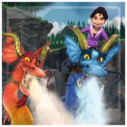 Puzzle Cum sa iti dresezi Dragonul TNR, 3x49 piese