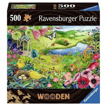 Puzzle Lemn Natura, 500 piese