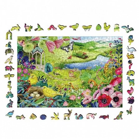 Puzzle Lemn Natura, 500 piese