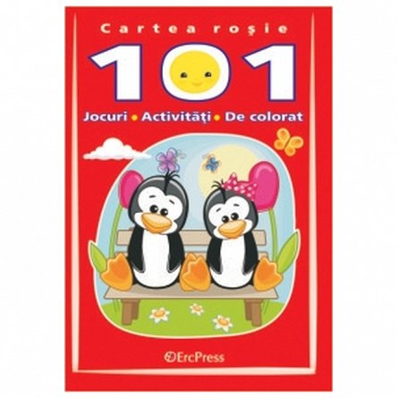 101 Jocuri, activitati, de colorat
