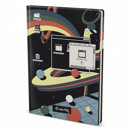 Caiet A5, 96 file, dictando, Lipa Mill Basic Collection