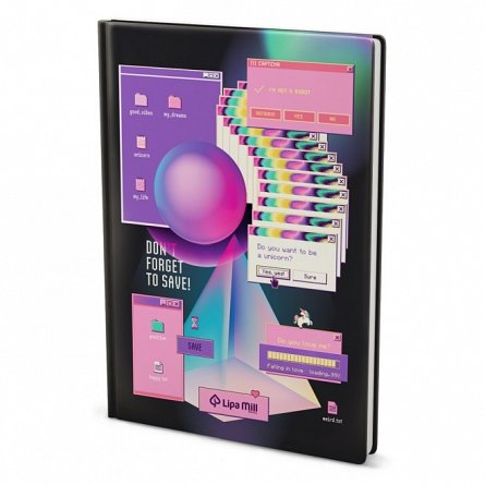 Caiet A5, 96 file, dictando, Lipa Mill Basic Collection