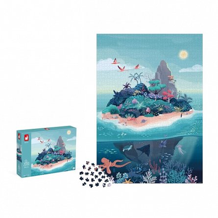 Puzzle, 2000 piese - Insula mistica