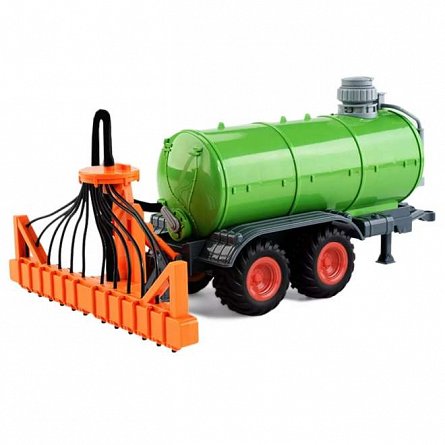 Tractor RC cu rezervor apa, 2.4Ghz, 1:24, lumini, 1S 3.7V 500mAh, 2 x AAA