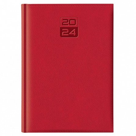 Agenda A5, datata, 352 pagini, hartie ivory, Dakota, rosie