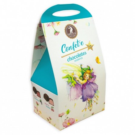 Shoud'e Confet'e, bomboane de ciocolata, asortata, 250 g