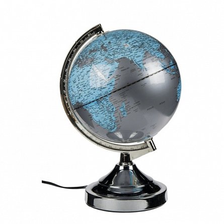 Glob pamantesc Globe Lamp, diametru 31 cm, iluminat, E14, cablu 1.4 M, priza