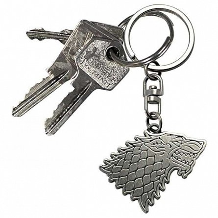Breloc metalic Game of Thrones, Stark 2 - ABYstyle