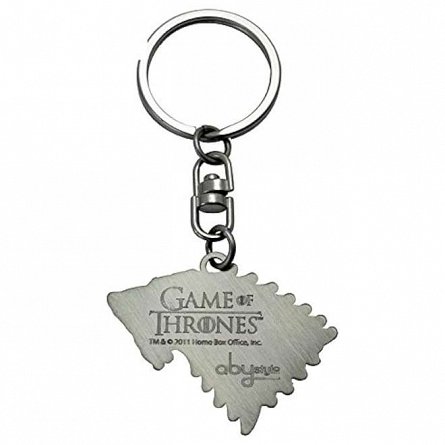 Breloc metalic Game of Thrones, Stark 2 - ABYstyle