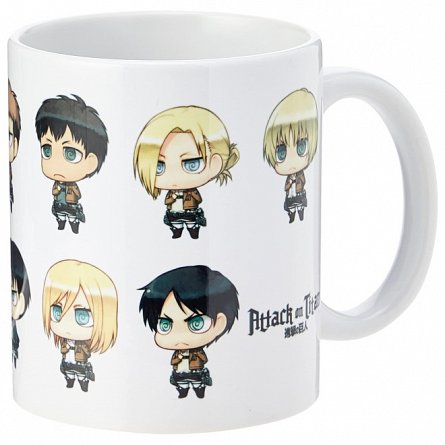 Cana Attack on Titan - All Chibis, 320 ml - ABYstyle