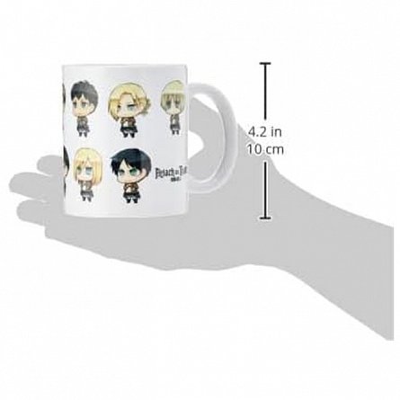Cana Attack on Titan - All Chibis, 320 ml - ABYstyle