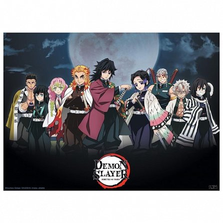 Set 2 Chibi Posters Demon Slayer, Series 2, 52 x 38 cm