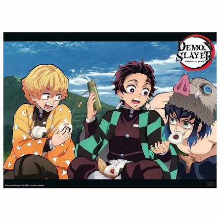 Set 2 Chibi Posters Demon Slayer, Series 2, 52 x 38 cm