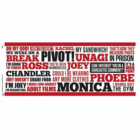 Cana Friends - Quotes, 320 ml - ABYstyle