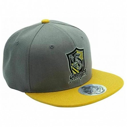 Sapca Harry Potter Hufflepuff, Grey and Yellow