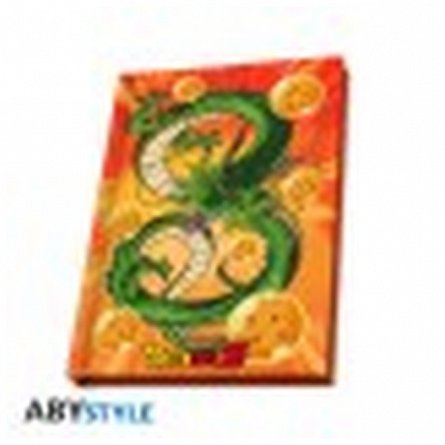 Set cadou Dragon Ball, 3 piese - pahar, insigna si caiet A6, 160p, dictando