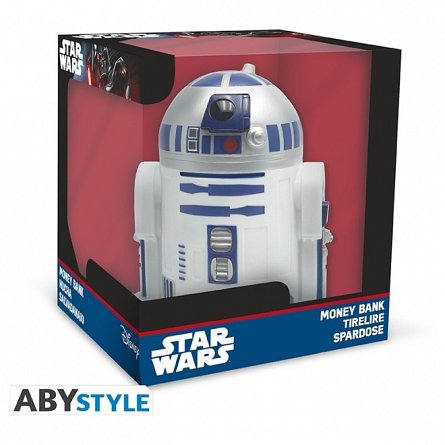 Pusculita Star Wars, R2D2, 16.5 cm, PVC