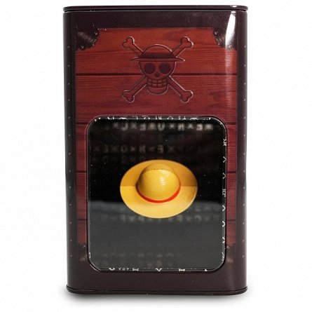 Pusculita metalica One Piece, Strawhat, iluzie optica