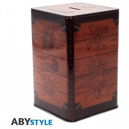 Pusculita metalica One Piece, Strawhat, iluzie optica