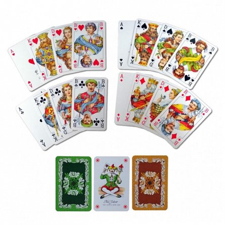 Carti de joc Bridge, Poker, Whist - Piatnik