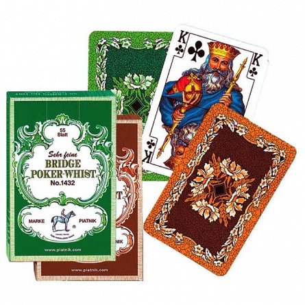 Carti de joc Bridge, Poker, Whist - Piatnik