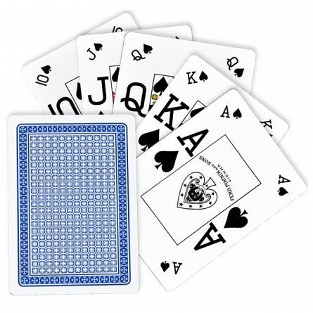 Carti de joc Poker, Texas Hold'em, plastic - Piatnik
