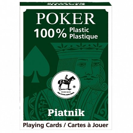 Carti de joc Poker, plastic - Piatnik