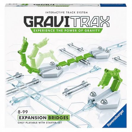 Extensie joc de constructie Gravitrax Bridges, multilingv+RO