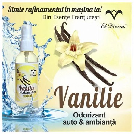 Odorizant auto, 100 ml - Vanilie