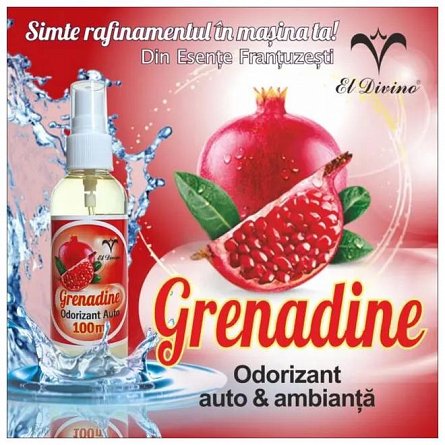 Odorizant auto, 100 ml - Grenadine