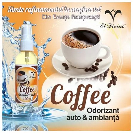 Odorizant auto, 100 ml - Coffee