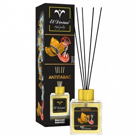 Odorizant ambianta cu betisoare, 100 ml - Antitabac