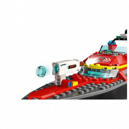 Lego City - Barca de salvare a pompierilor 60373